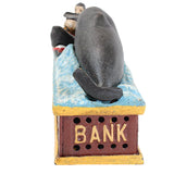 Cast Iron Reproduction of Jonah & The Whale Mechanical Bank