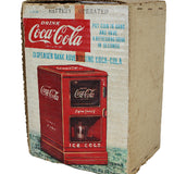 1950's Tin Linemar Battery Operated Coca-Cola Dispenser Bank with Box