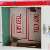 1950's Tin Linemar Battery Operated Coca-Cola Dispenser Bank with Box