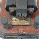 Antique Vibroplex Telegraph Sending Instrument & J.H. Bunnell Telegraph Relay