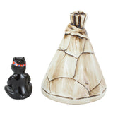 2 Sets Of Vintage Hamm's Beer Ceramic Salt & Pepper Shakers