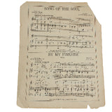 Amos 'N' Andy Studio Picture, Radio Script, 2-Music Theme Covers & Rare Print Advertising Endorsement