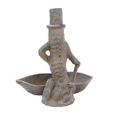 Mr. Peanut Cast Iron Nut Tray & Mr. Peanut 11" Tall Coin Heavy Metal Bank