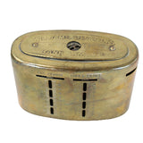 4 - Antique Automatic Recording Metal Oval Traveling Branch Banks