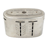 4 - Antique Automatic Recording Metal Oval Traveling Branch Banks