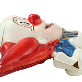 One of Two - "Bozo The Clown" Light Post Figure from WGN Studio in Chicago