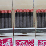 1950's Retail Hang Card Of 12 Jokers from Smokers Bang Matches