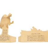 7 - Rare Amos 'N' Andy Pepsodent Cardboard Advertising Cut-Out Figures from 1930 & 1931