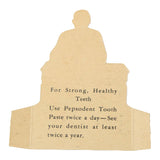 7 - Rare Amos 'N' Andy Pepsodent Cardboard Advertising Cut-Out Figures from 1930 & 1931