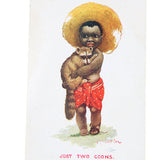 1908 Little Coon Series 59 Mailed Postcard