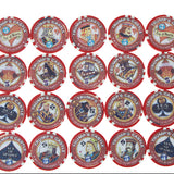 20 - 1996 Trump Castle Casino (Atlantic City) Royal Flush Series $5 Casino Chips