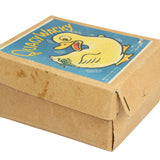 Rare Alps Quacky Wacky Wind-Up Duck with Box & Frog Attached