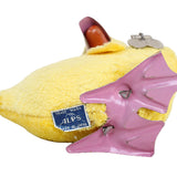 Rare Alps Quacky Wacky Wind-Up Duck with Box & Frog Attached