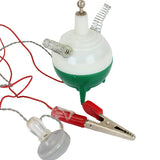 2 - Space Theme 1950's Crystal Radios- Red Hearever Rocket Radio & Satellite Space Radio