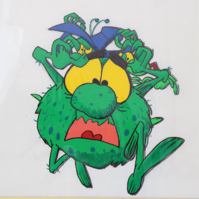 Commercial Animation - Raid Bug Spray Painted Cel for Television Comme