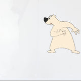 3 Stamped Walter Lantz Woody Woodpecker Production Cels & 4 Stamped Walter Lantz Pencil Drawings