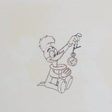 3 Stamped Walter Lantz Woody Woodpecker Production Cels & 4 Stamped Walter Lantz Pencil Drawings