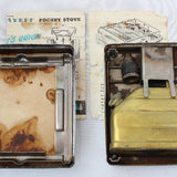 Vintage Portable Tay Kit Pocket Stove (Civil Defense & Boy Scouts)