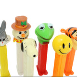 6 - Cartoon Themed Pez Dispenser & 5 - Metal Pin-Back Button from The Jetsons Movie