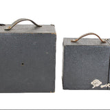 2 - Antique Box Cameras- Conley No. 3- A3 Kewpie Box & Kodak No. 2-A Brownie
