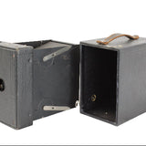 2 - Antique Box Cameras- Conley No. 3- A3 Kewpie Box & Kodak No. 2-A Brownie