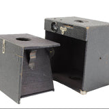 2 - Antique Box Cameras- Conley No. 3- A3 Kewpie Box & Kodak No. 2-A Brownie