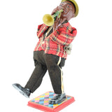 1959 Japan TN Normura Louis Armstrong Rubber & Tin Wind-Up