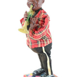 1959 Japan TN Normura Louis Armstrong Rubber & Tin Wind-Up