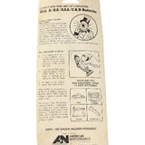 1974 W.C. Fields Red Nose Battery Tester (NIP)