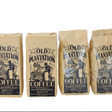 2 - 1 Lb. Packages of Old Plantation Coffee Beans with Labels & 2 - Additional Labels