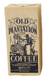 2 - 1 Lb. Packages of Old Plantation Coffee Beans with Labels & 2 - Additional Labels