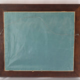 Framed Rare 1874 Pocahontas Mfg. Co. Cigar Tobacco Art