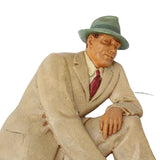 Early 1940's Jarman Shoes "Moc-Sans" Indian Chief Store Display & Store Poster