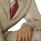 Early 1940's Jarman Shoes "Moc-Sans" Indian Chief Store Display & Store Poster