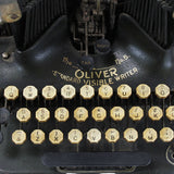 Antique 1912 Oliver #5 Batwing Typewriter
