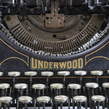 1924 Underwood #5 Typewriter Serial No. 1867341-5