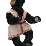 Rare 1990's Beaver Valley Papa Bear Doll Signed by Kaylee Nilan- No. 12 of 25