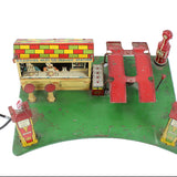 1930's Pressed Steel Marx Roadside Service Station