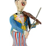 1950's Japanese Linemar Tin Litho Wind-Up Violinist