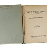 Antique Uncle Tom's Cabin "Young Folks Edition" Illustrated Book