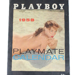 Playboy Playmate Calendar 1958 packaging on a white background