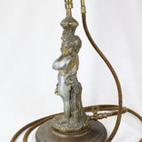 Late 1800's Gas Figurine Countertop Cigar Lighter