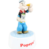 5 - 1989 Popeye Characters Wind-Up Rotating Music Boxes