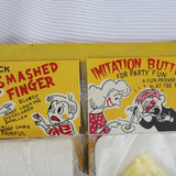 1950's Bag O' Tricks Original Retail Store Card Display with 6 Trick Items of 6 Each