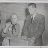 Framed B&W Studio Picture of Robert Rockwell & Jane Morgan from "Our Miss Brooks"
