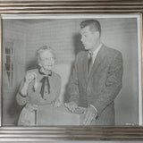 Framed B&W Studio Picture of Robert Rockwell & Jane Morgan from "Our Miss Brooks"
