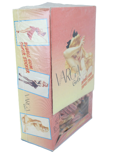 Vintage-style packaging with illustrations and text on a white background