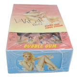 Unopened Box of Varga Girl Bubble Gum with Super Stickers