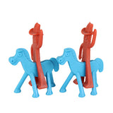 Gumby Items - Gumby Fireman Adventure Costume (NIB), 6" Gumby in Boots, 2-3/4" Gumby & 2-Small Gumby on Pokey