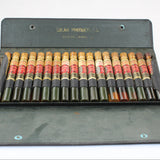 Early 1900's Lubricating Parrafine Oil Sample Kit - Solar Products Co. - Cleveland, OH